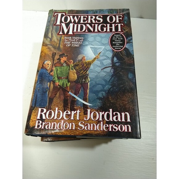 Towers Of Midnight The Gathering Storm,Knife Of Dreams FEs by Jordan Hardcover - Picture 12 of 13